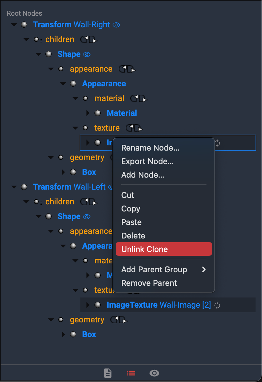 Unlink Clone
